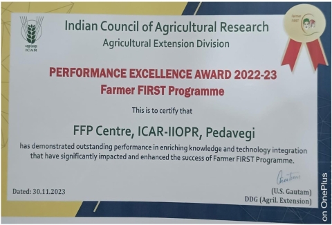 Performance Excellence Award 2022-23